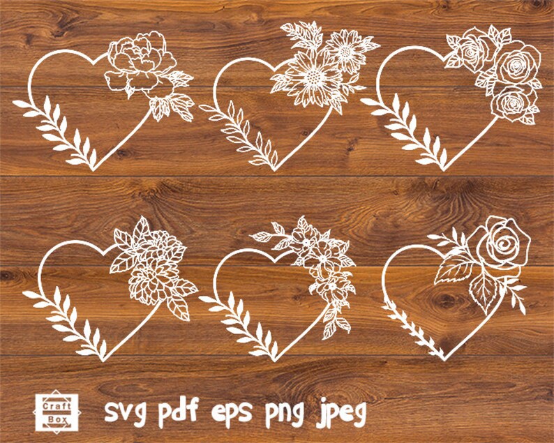 Download Heart svg heart clipart svg flowers design svg heart ...