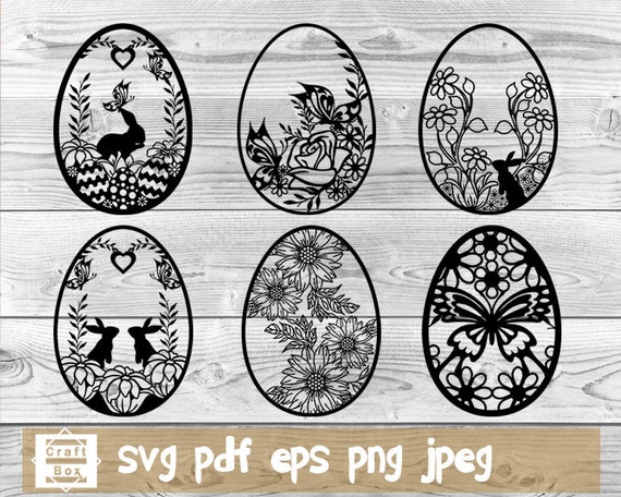 Download Egg Svg Eggs Clipart Svg Easter Svg Easter Stencil Svg Etsy