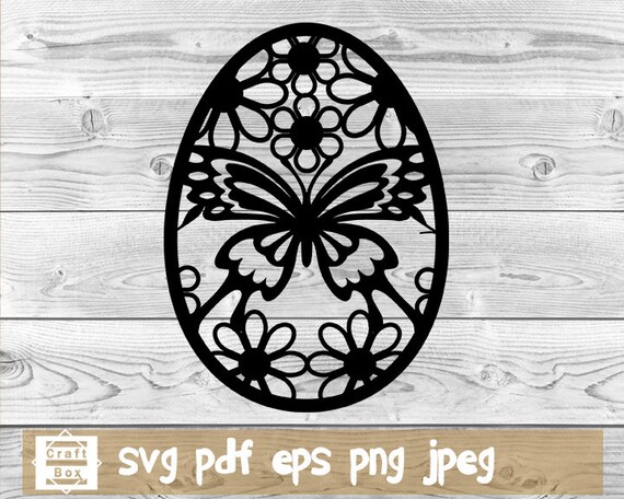 Download Easter Svg Egg Svg Eggs Clipart Svg Easter Stencil Svg Etsy