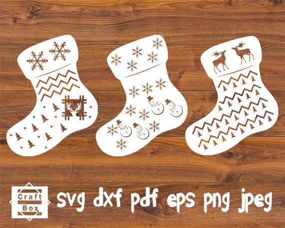 Download Christmas Socks Svg Socks Svg Christmas Socks Christmas Etsy