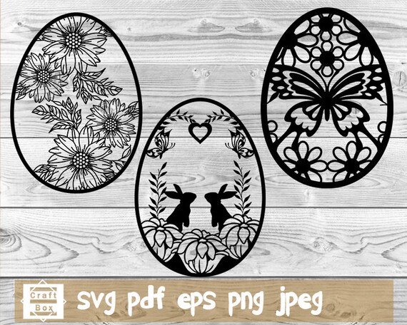 Download Egg Svg Eggs Clipart Svg Easter Svg Easter Stencil Svg Etsy