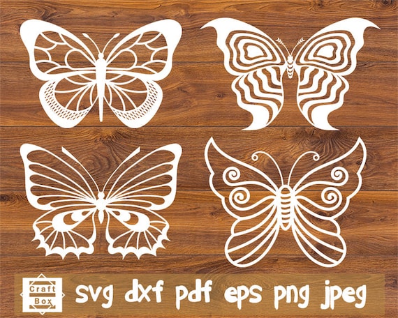 Download Butterfly Svg Butterfly Paper Cut Butterfly Clip Art Etsy SVG, PNG, EPS, DXF File