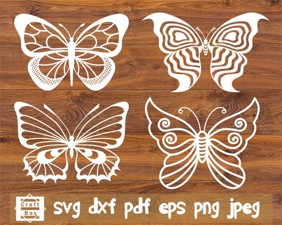 Download Butterfly Svg Butterfly Paper Cut Butterfly Clip Art Etsy