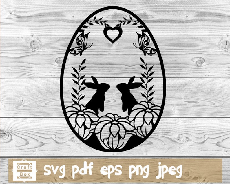 Download Easter svg egg svg eggs clipart svg easter stencil svg | Etsy