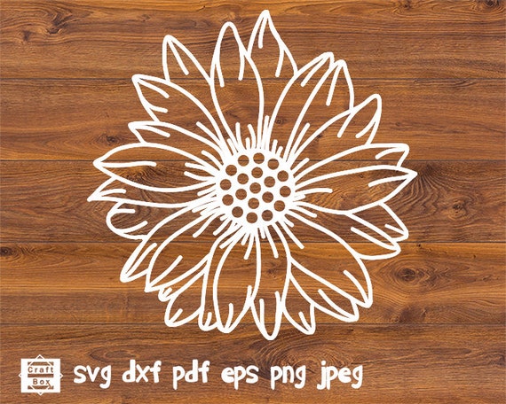 Download Sunflower svg sunflower paper cut svg floral svg flower | Etsy