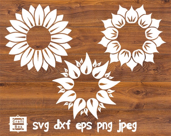 Download Sunflower bundle sunflower svg flower svg flower design | Etsy