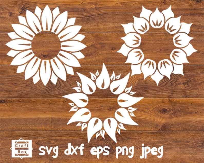 Free Free Sunflower Svg Stencil SVG PNG EPS DXF File