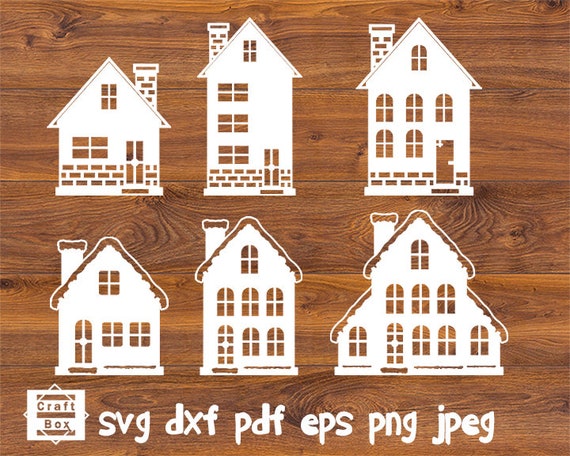 Download Christmas House Svg Christmas Svg Winter Houses Svg House Etsy