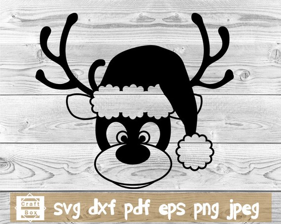 Download Deer Head Svg Christmas Deer Svg Cute Animal Svg Cute Etsy PSD Mockup Templates