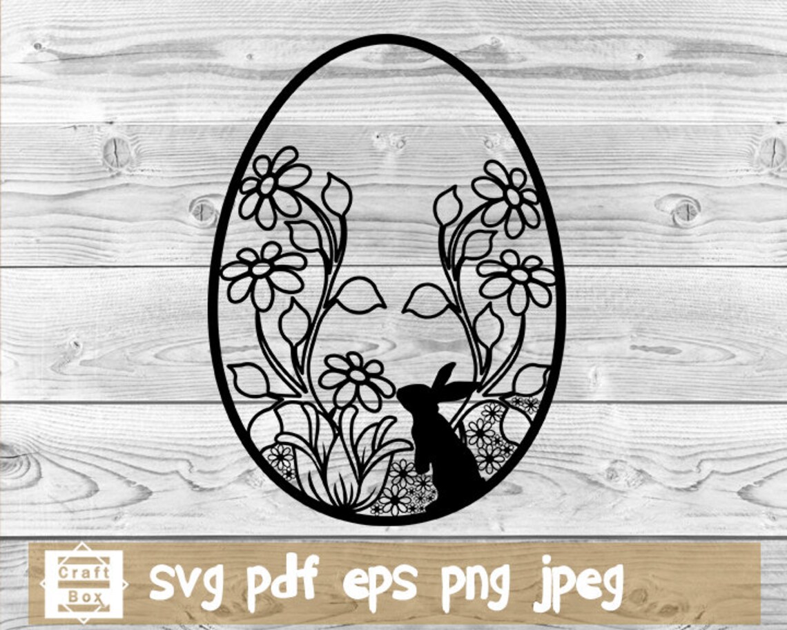 Ei Svg Ostern Svg Eier Clipart Svg Ostern Schablone Svg | Etsy