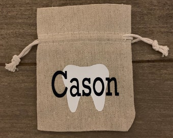 Personalized Tooth Fairy Bag