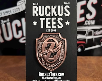 Return to Oz - TikTok "Army of Oz" Metal Pin - COPPER