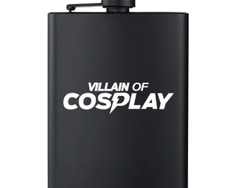 Villain of Cosplay Flask