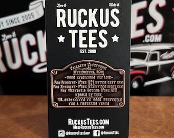 Return to Oz - TikTok's Instruction Plate Metal Pin