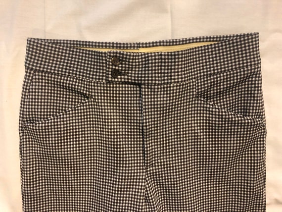 新作グッ 70's Gingham Slacks - Etsy パンツ