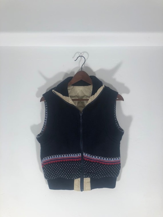 70s Reversible Outerwear Vest