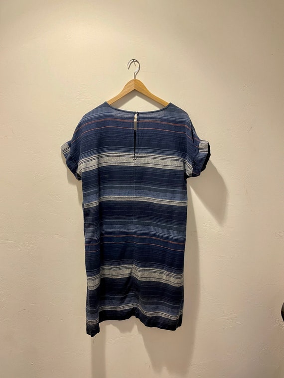 Striped Blue Dress - image 2