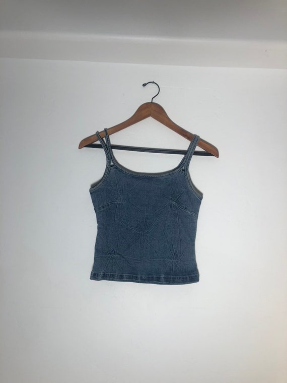 Y2k Denim Tank