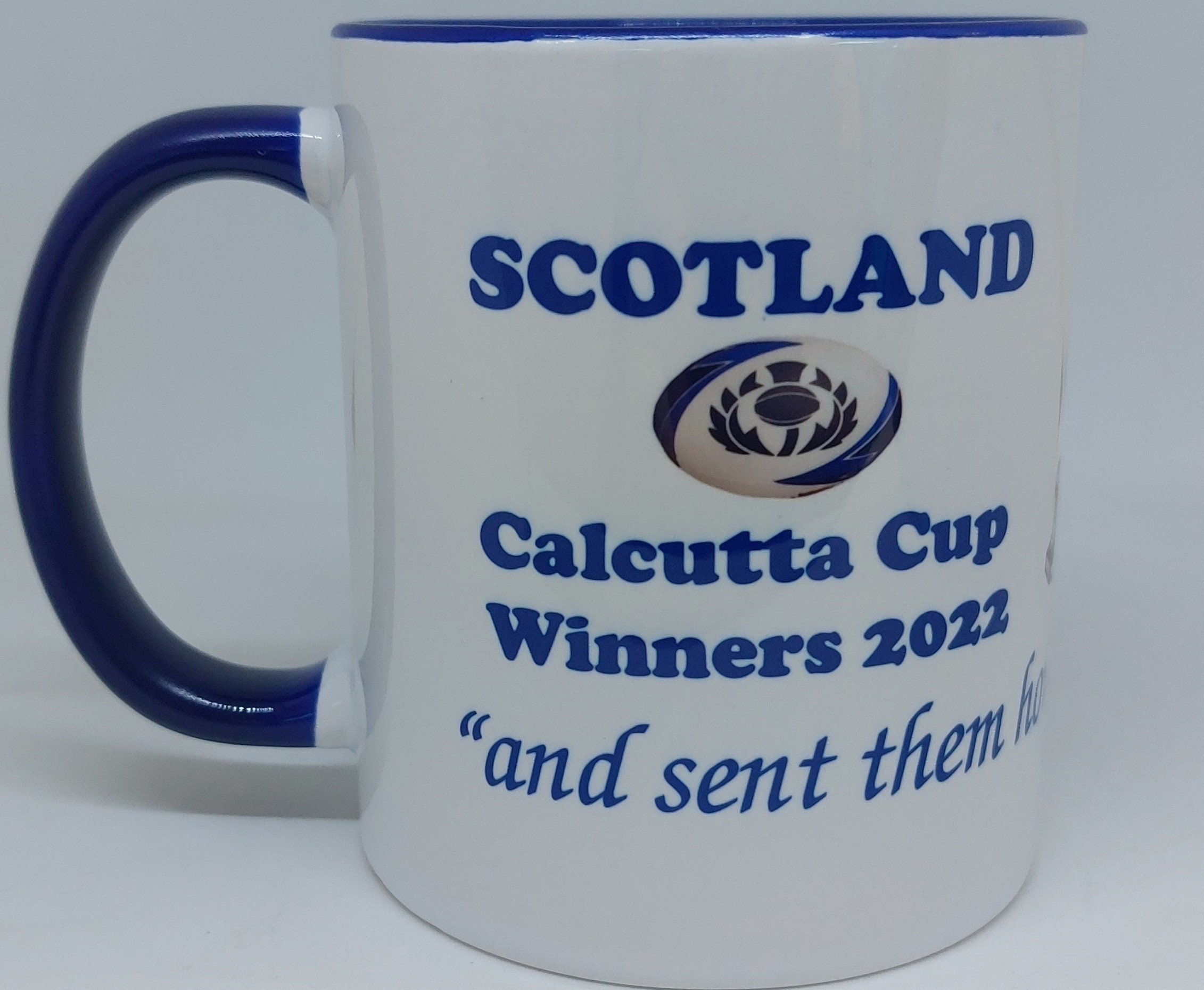Scotland Calcutta Cup Winners 2022 Mugscottish Rugby Mug Etsy UK