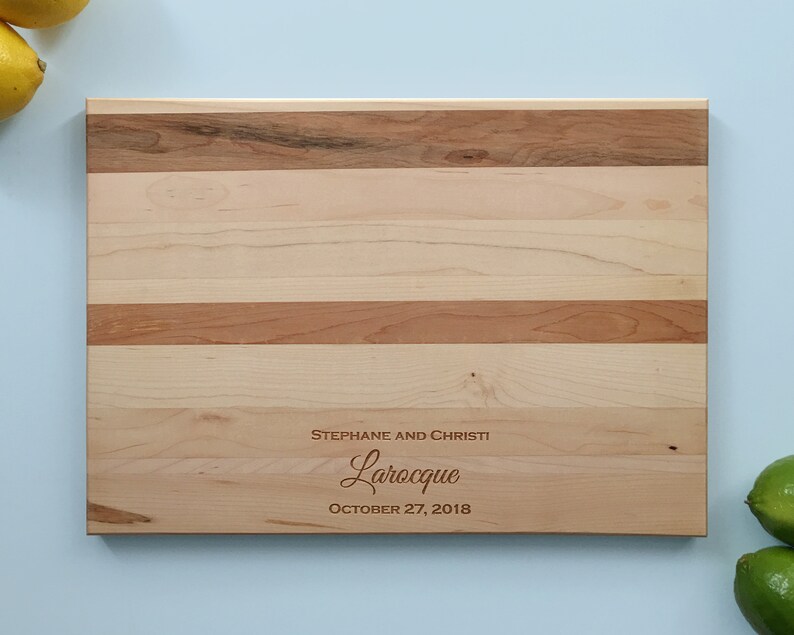 Wedding Gift Christmas Gift Housewarming Gift Custom Cutting Board Anniversary Gift Personalized Cutting Board Engraved Cutting Board