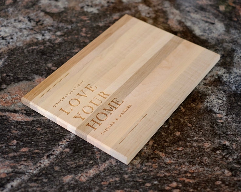 Anniversary Gift Wedding Gift Housewarming Gift Custom Cutting Board Engraved Cutting Board Personalized Cutting Board Christmas Gift