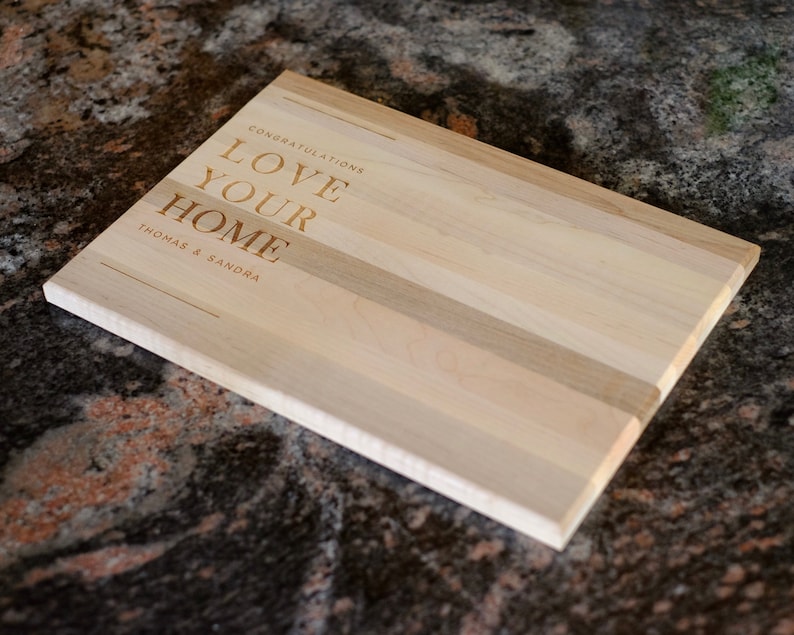 Anniversary Gift Wedding Gift Housewarming Gift Custom Cutting Board Engraved Cutting Board Personalized Cutting Board Christmas Gift
