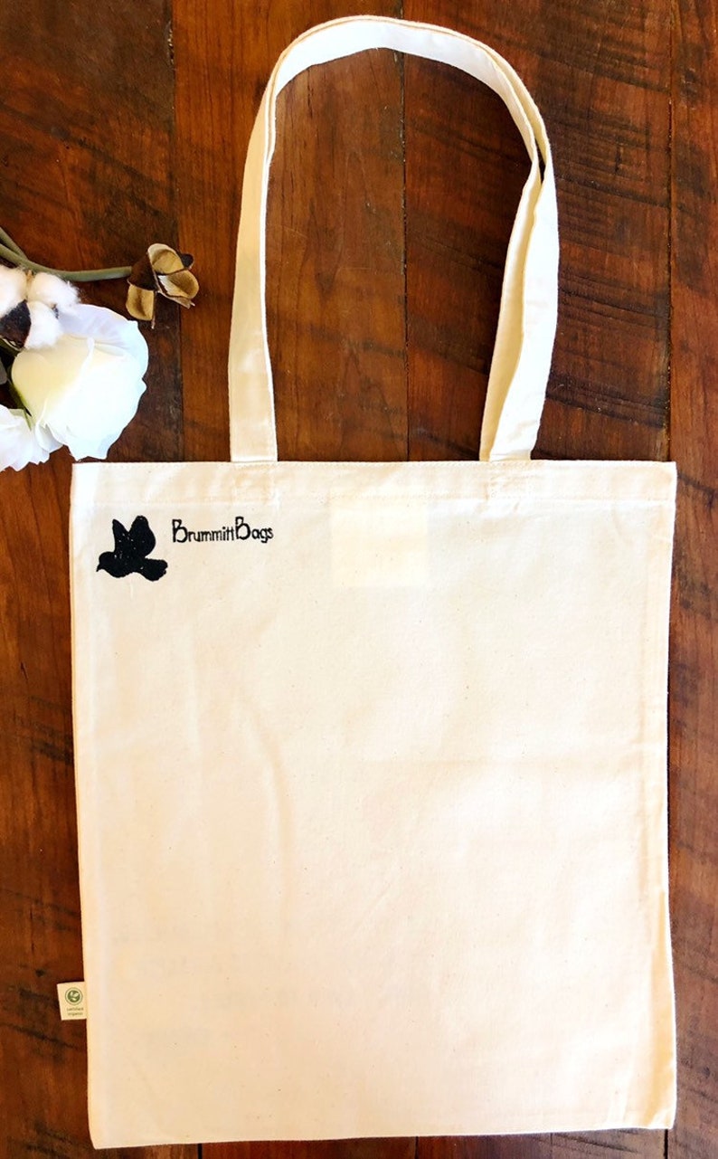 Mark Twain quote gift bag Tote bag gift birthday small shopping tote project bag Organic Cotton Mother/'s Day gift hand-printed bag