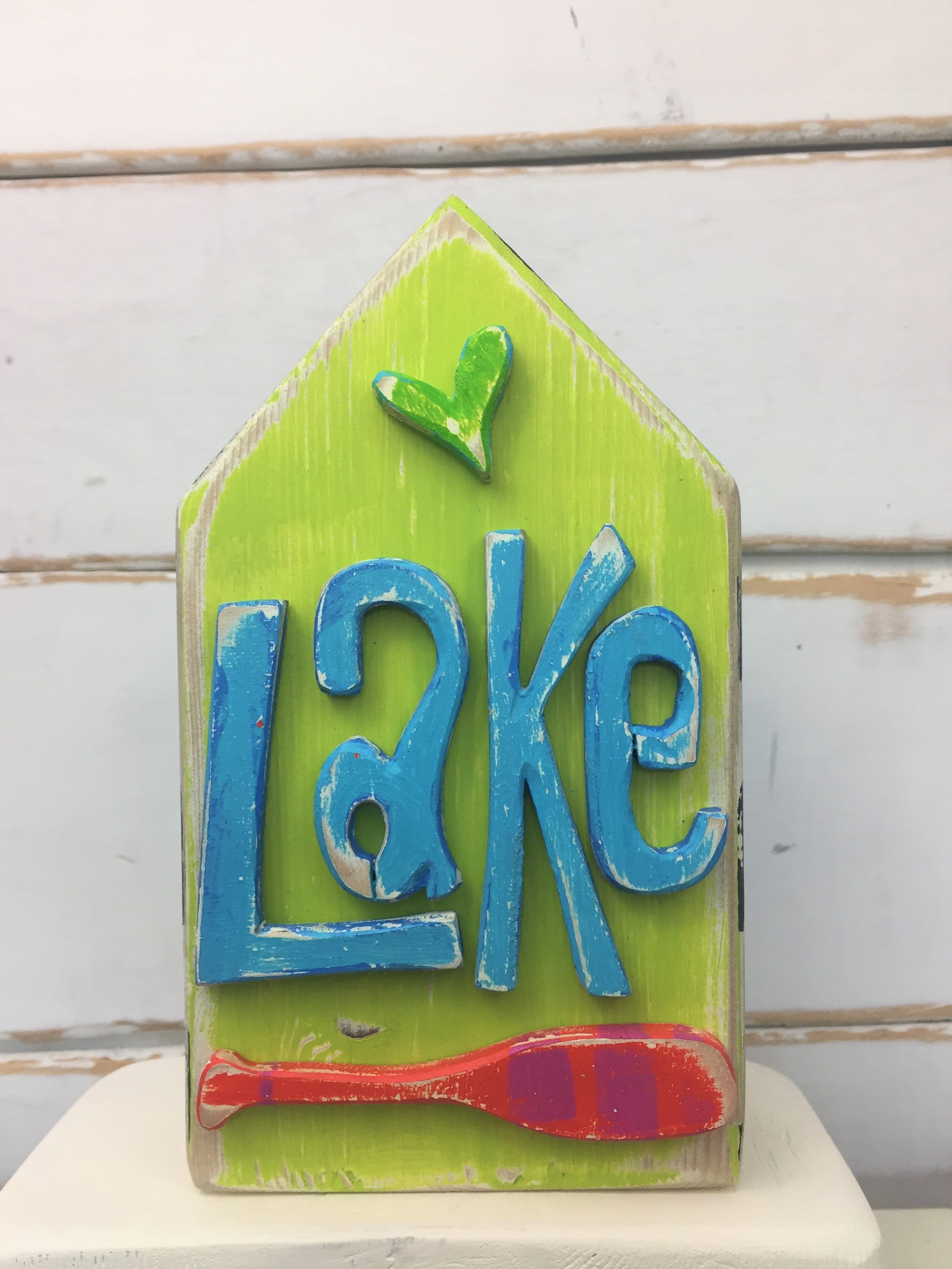 Lake House Wooden Lake House Hostess Gift Little Wooden Etsy