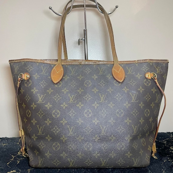 Vintage Pre-loved LV Monogram Neverfull MM Bag 