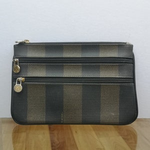 Authentic Vintage Fendi ROMA 1925 Checker Tote