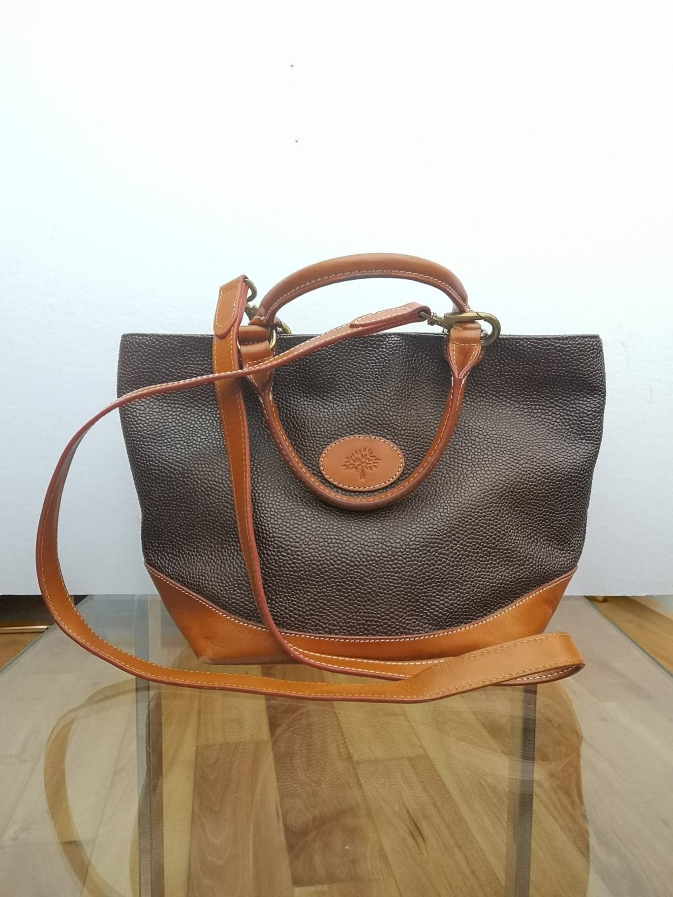 Mulberry Oak Vintage Crossbody Bag