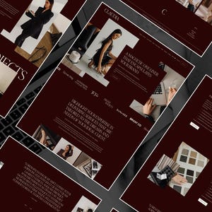Squarespace Template | Claudia 7.1 Squarespace Website Template | Minimal Template For Photographers, Creatives, Coaches, Designer Business