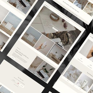 Squarespace Template | Isabella 7.1 Squarespace Blog Template | Professional Template For Fashion, Beauty & Lifestyle Bloggers, Photography