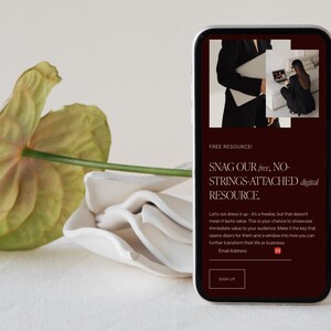 Squarespace Website Template: Website Design for Coaches, Interior Designers, Architects & Creatives image 12