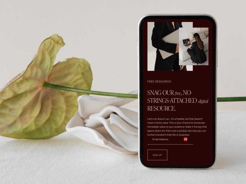 Squarespace Website Template: Website Design for Coaches, Interior Designers, Architects & Creatives image 12