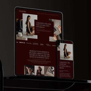 Squarespace Website Template: Website Design for Coaches, Interior Designers, Architects & Creatives image 7