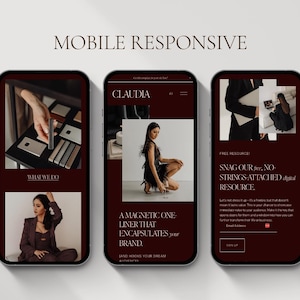 Squarespace Website Template: Website Design for Coaches, Interior Designers, Architects & Creatives image 6
