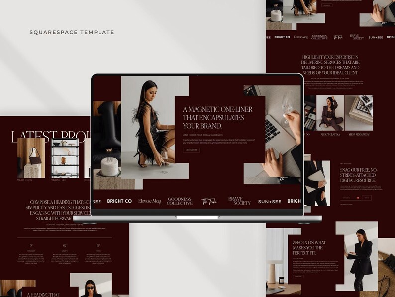 Squarespace Website Template: Website Design for Coaches, Interior Designers, Architects & Creatives image 11