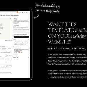 Squarespace Website Template: Website Design for Coaches, Interior Designers, Architects & Creatives image 18
