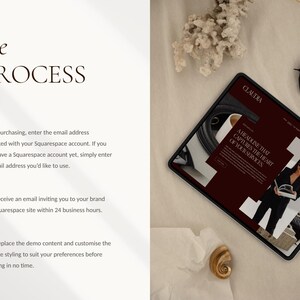 Squarespace Website Template: Website Design for Coaches, Interior Designers, Architects & Creatives image 13