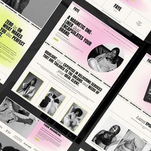 Squarespace Template | Faye Squarespace 7.1 Store Template | Beautiful Template For Shops, Coaches, Stores, Ecommerce & Creative Businesses