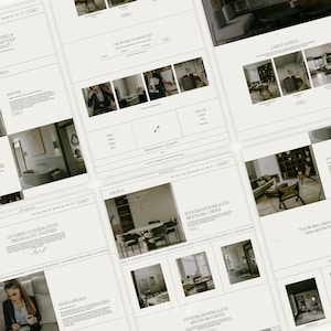 Squarespace Template | Angela 7.1 Squarespace Website Template | Minimal Template For Real Estate Agents, Realtors, Businesses