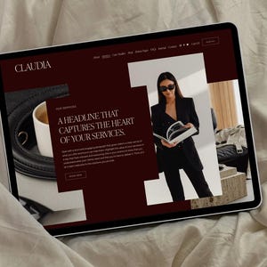 Squarespace Website Template: Website Design for Coaches, Interior Designers, Architects & Creatives image 8