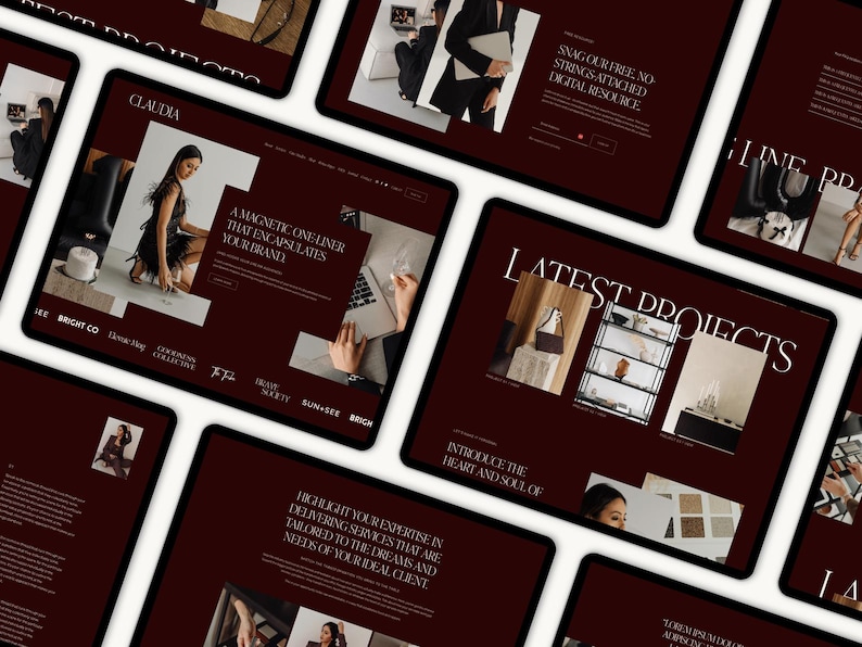 Squarespace Website Template: Website Design for Coaches, Interior Designers, Architects & Creatives image 10
