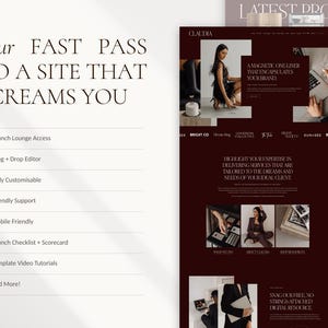 Squarespace Website Template: Website Design for Coaches, Interior Designers, Architects & Creatives image 14