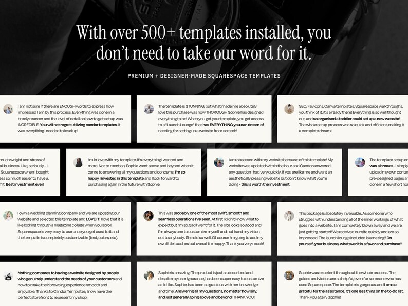Squarespace Website Template For Coaches, Therapists, Counsellors, Minimalist Coach & Wellness Website Design Bild 9