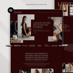 Squarespace Website Template: Website Design for Coaches, Interior Designers, Architects & Creatives