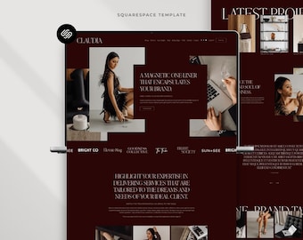 Squarespace Website Template: Website Design for Coaches, Interior Designers, Architects & Creatives