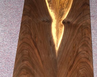 WALNUT BEAUTIFUL, book matched pair of Walnut slabs. This is an EXCEPTIONAL pair. Kiln dried, planed and sanded, project ready. Only 135