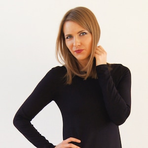 schlichtes Kleid ANNA